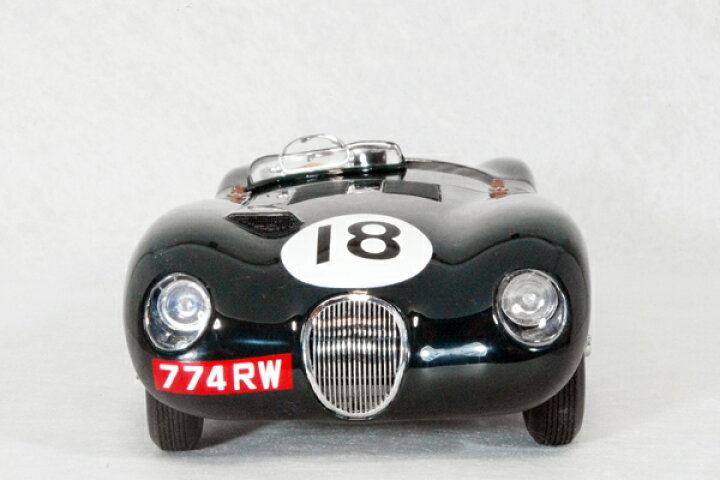楽天市場】オートアート ミニカー 1/18 スケールジャガー C タイプ1953 