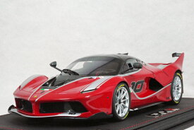 BBR ミニカー 1/18 スケールフェラーリ FXXK No.10ロッソ ( レッド ) / ブラック