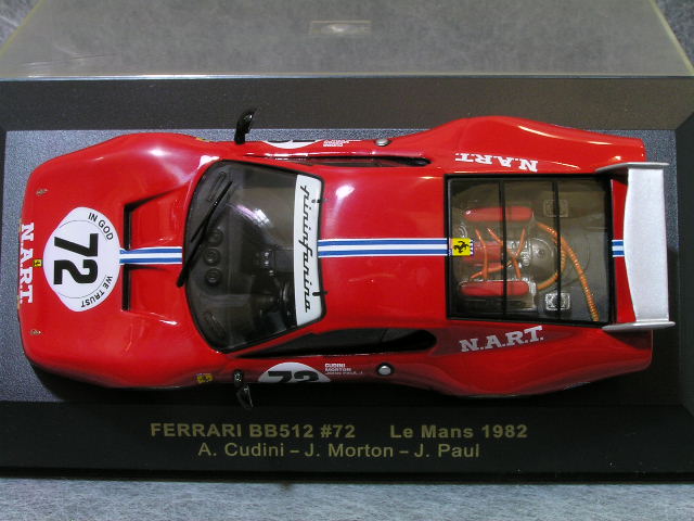 楽天市場】ixo 1/43 フェラーリ 512BB / LM #72 、1982年ルマン24時間 