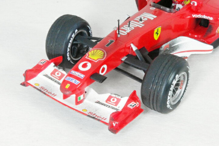 楽天市場】ホット ホィール ミニカー 1/18 スケールフェラーリ F2003 