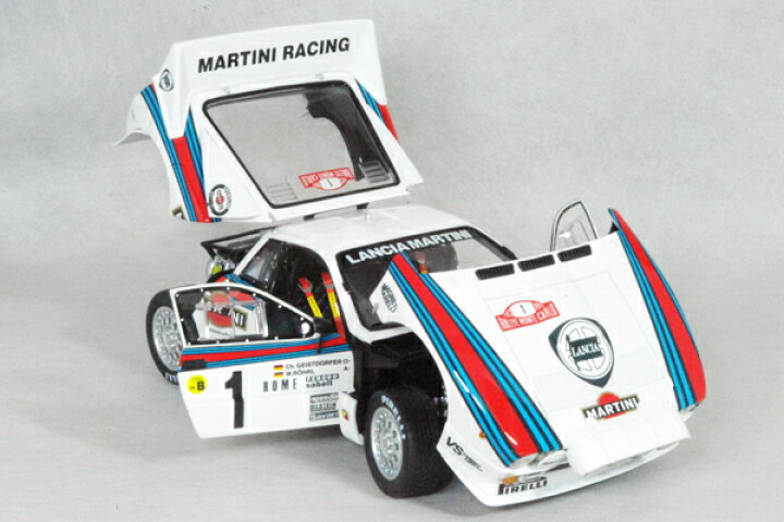 楽天市場】Kyosho ミニカー 1/18 スケール ミニカーランチア ラリー 