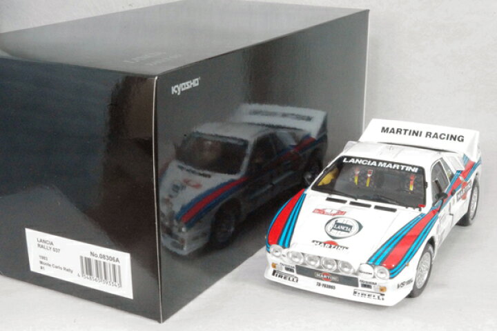 楽天市場】Kyosho ミニカー 1/18 スケール ミニカーランチア ラリー 