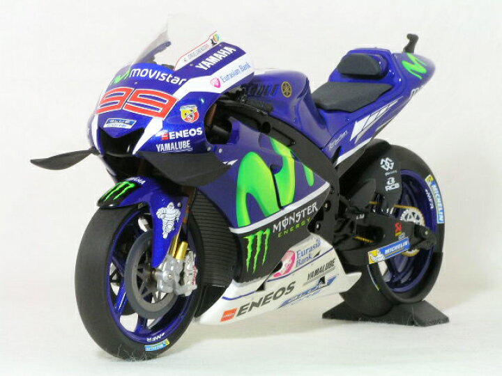 楽天市場】ミニチャンプス 1/12 ミニカーヤマハ YZR-M1ホルヘ 