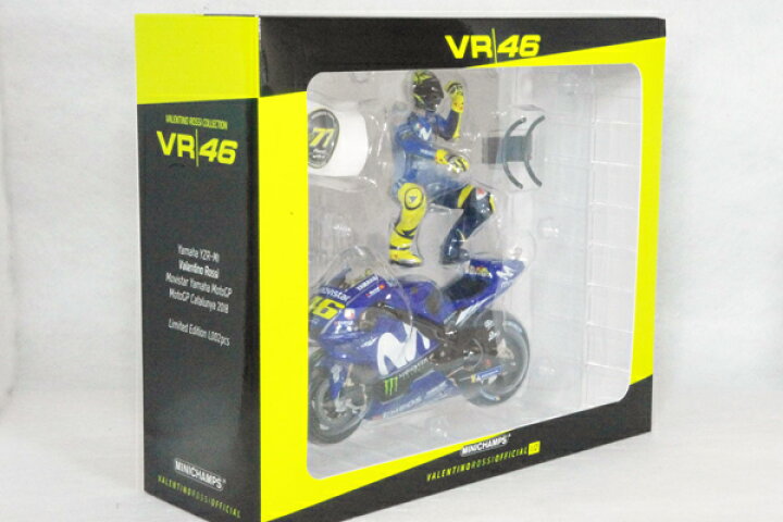 楽天市場】ミニチャンプス 1/12 スケール ミニカーヤマハ YZR-M1 
