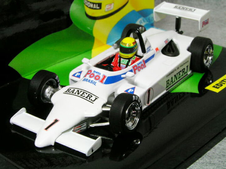 楽天市場】ミニチャンプス 1/43 ラルト トヨタ RT3 / アイルトン・セナ 
