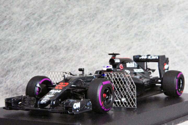 楽天市場 ミニチャンプス 1 43 スケール マクラーレン ホンダ Mp4 31 ジェイソン バトン16年3月4日 スペイン バルセロナ空力特性 テスト Minicar Olive