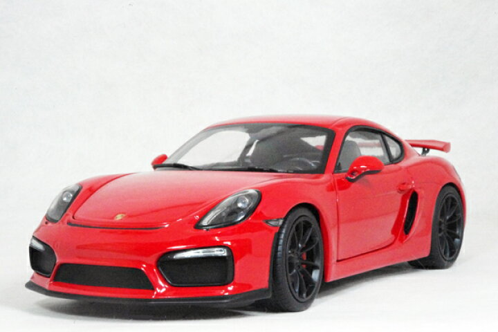 楽天市場】シュコー 1/18 スケール ミニカーポルシェ ケイマン GT4 