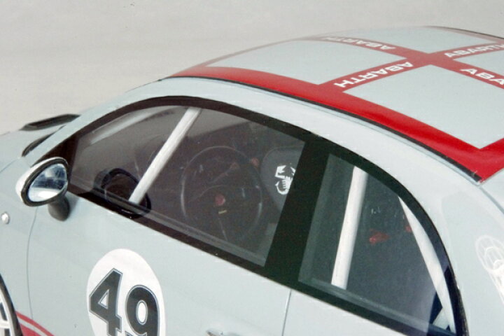楽天市場】スパーク ミニカー 1/18 スケールアバルト 500 アセット 