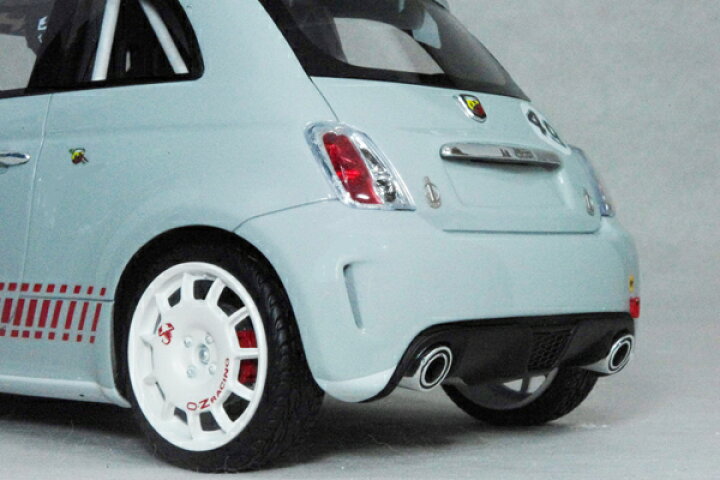 楽天市場】スパーク ミニカー 1/18 スケールアバルト 500 アセット 