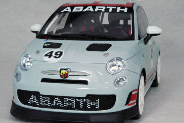 楽天市場】スパーク ミニカー 1/18 スケールアバルト 500 アセット 