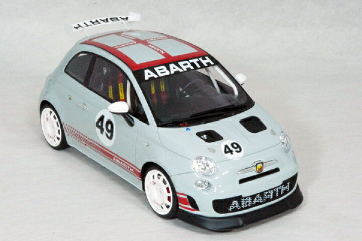 楽天市場】スパーク ミニカー 1/18 スケールアバルト 500 アセット 