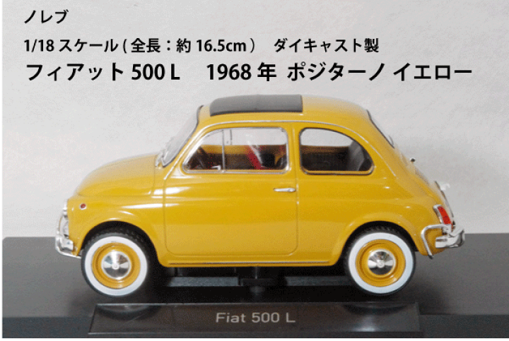 1/18 フィアットカスタム 1/18 フィアットアバルト カスタム ローダウン 深リム ワタナベ