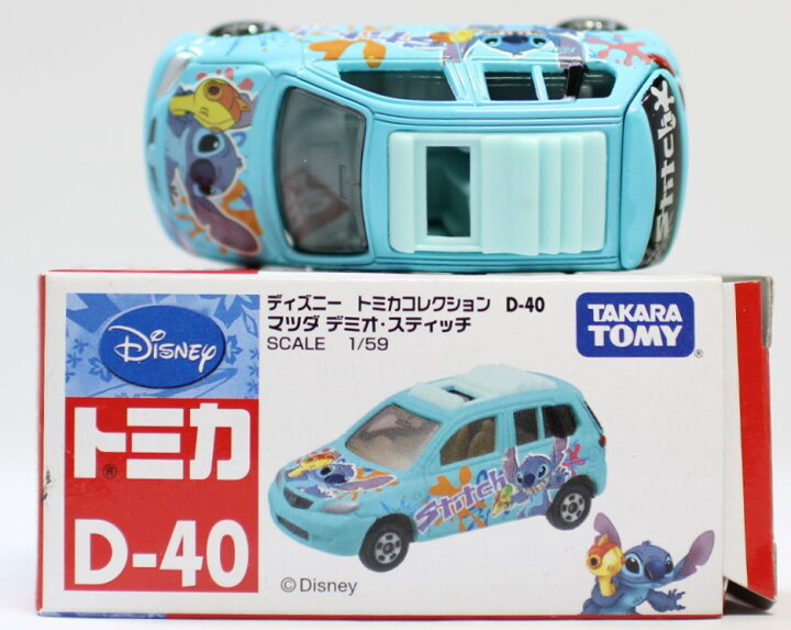 楽天市場 Used ディズニー トミカコレクション D 40 マツダ デミオ スティッチ Mini Cars 楽天市場店