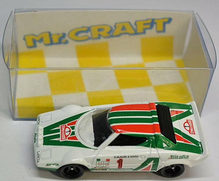 楽天市場】新品 トミカ Mr.CRAFT特注 001 ランチア ストラトス ラリー 
