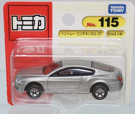 楽天市場】【新品】トミカ No.115 ベントレー コンチネンタル GT