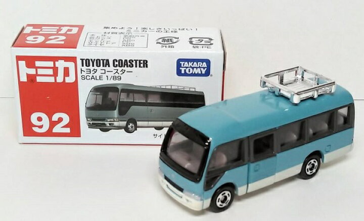 楽天市場】新品 トミカ 92 トヨタ コースター 240001005027 : mini 