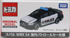 新品　トミカショップオリジナル スバル WRX S4 海外パトロールカー仕様 240001019777