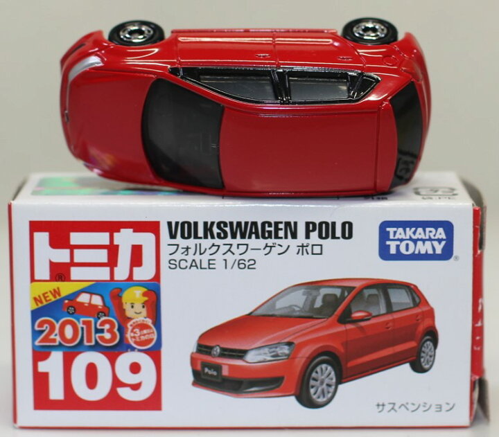 楽天市場】USED トミカ 109 フォルクスワーゲン ポロ 新車シール 