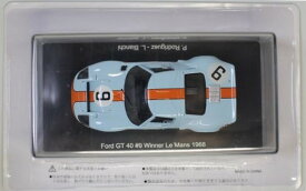 【新品】アシェット 1/43 ル・マン24時間レース カーコレクション　フォード　GT40　Winner 1968　24000101016290