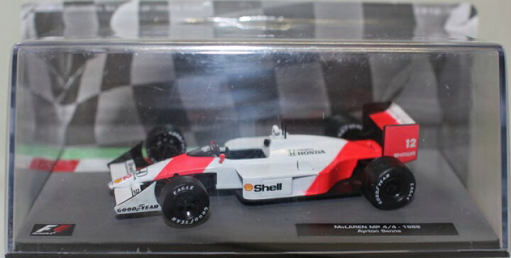 楽天市場】新品 1/43 デアゴスティーニ F1コレクション McLAREN MP 4/4 