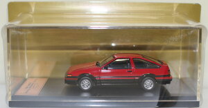 新品 1/43 国産名車プレミアムコレクション トヨタ スプリンター トレノ AE86 1983 赤/黒 240001031655