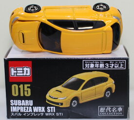 USED トミカ歴代名車コレクション 015 スバル インプレッサ WRX STI 240001031993