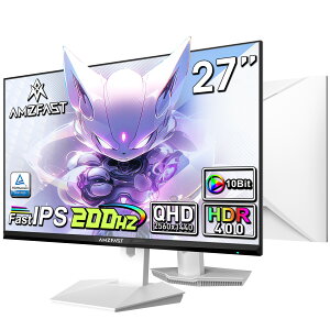 y20OFFN[|{P2%ҌIz27C` Q[~Oj^[ 2K  WQHD(2560x1440) Fast IPS 200Hz 1ms(OD) 10Bit 130%sRGB 450cd/m2 HDR400 u[Cg tbJ[t[ FreeSync & G-SyncΉ PS5Ή HDMI2.0×2 DP1.4