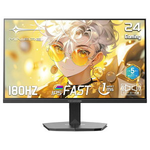 uő2,025~ItN[|zzv1ms 180Hz 24C` Q[~Oj^[  u[Cg HDR Fast IPS LCD FreeSync tbV[g HDR10 300cd/m2Xs[J[ Adaptive Sync FHD 16.7M(8 bits)