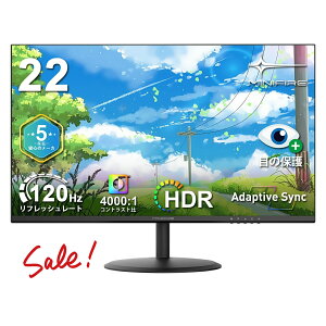 ySSԌ8,999~w+2{|Cgzj^[ 21.5C` 120Hz j^[@22C` pcj^[ thd  tfBXvC Adaptive Sync VESAΉ t[X HDMI*2 u[Cgy `g