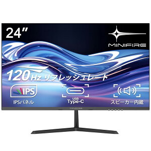 y}\聚N[|p11,405~z24C` j^[@USB-C 120Hz IPS Xs[J[ HDR10 Adaptive Sync VESAΉ `g ItBXpPCj^[ t[X Type-C/HDMI Xs[J[t@[