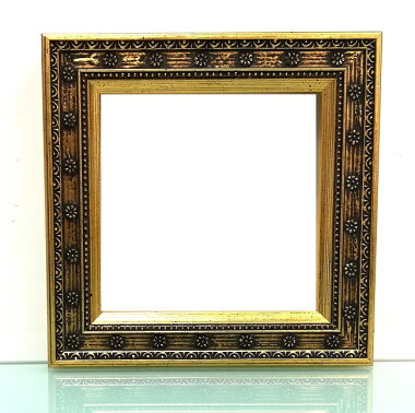 楽天市場 額縁アンティークおしゃれフレームサイズ100 100ｍｍ 10センチ角 2153 ゴールド シルバー 窓枠84 84ｍｍ 正面アクリル 裏板 トンボ 箱なし 壁掛け用 卓上スタンド無 おしゃれ アンティーク フレーム ミニ額ワールドフレーム