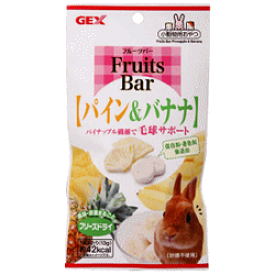 GEX FruitsBar フルーツバーパイン＆バナナ13g