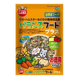 マルカン リス・ハムスター用フード バランスフードプラス 800g