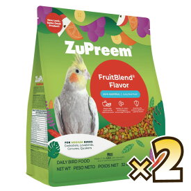 【正規品】NEW ズプリーム フルーツブレンド M オカメインコ 907gx2袋【F2】