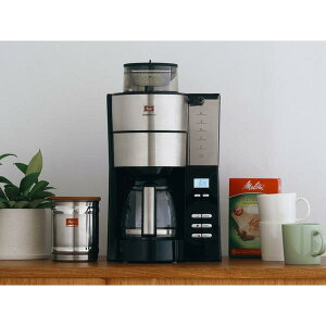 �����^(Melitta) �R�[�q�[���[�J�[ �S���� �A���}�t���b�V�� 6�t�p AFG622-1B ������� �K���X�|�b�g �ۉ��@�\ �d���~�� �O���C���_�[ �t���I�[�g