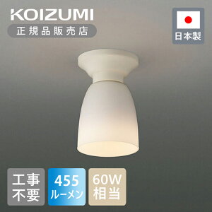 【正規品】コイズミ照明 LED廊下灯 LED電球付(E26) BH16712 | KOIZUMI LEDシーリング 日本製 国産 made in Japan 取付簡単 工事不要