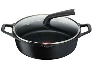 T-fal ティファール キャストライン E25172 アロマ プロ シャローパン 28cm 両手鍋 正規品 送料無料 在庫限り 鍋