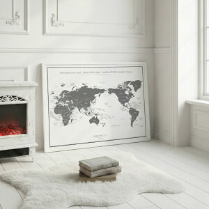 �y300�~OFF�z���E�n�} �|�X�^�[ A1�b�C���e���A�ɓ���ރ��m�g�[���i�O���[ �u���b�N�j�b�p��E���{�� �I�ׂ�bMINIMAL MAP