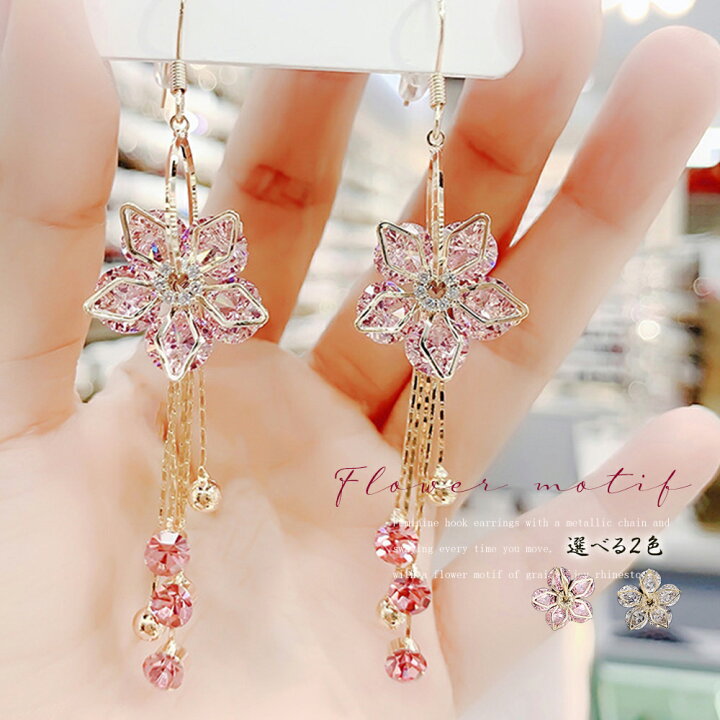 楽天市場】【最大50%OFFクーポンで,695円】韓国風 花モチーフ フック 