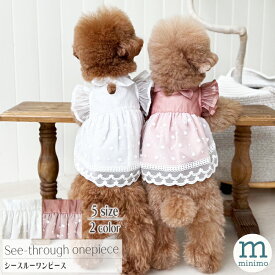 犬服 春 ワンピース シースルー 春夏 ブランド いぬの服 犬の服 小型犬 服 ドッグウェア 春 夏 中型犬 可愛い犬服 洋服 春物 犬用品 お洒落 ドッグウエア ペット服 ペットウェア トップス カジュアル 犬用服 犬洋服 女の子 男の子 おしゃれ ミニモ MINIMO