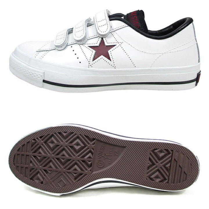 楽天市場】○○ コンバース ワンスター ベルクロ j レザー CONVERSE 