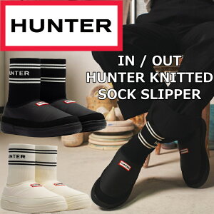 �n���^�[ �X���b�|�� ���f�B�[�X �����b�N�X�V���[�Y UFS7113REN HUNTER ���K�i IN / OUT HUNTER KNITTED SOCK SLIPPER �E�B���^�[�V���[�Y �A�E�g�h�A �X�j�[�J�[ �X���b�|�� �����b�N�X�V���[�Y ���[���V