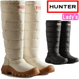 【楽天スーパーSALEポイントアップ5倍】 ハンター スノーブーツ ロング WFT2108WWU HUNTER 正規品 ブーツ レインブーツ レディース WOMENS INTREPID INSULATED TALL SNOW BOOTS イントレピッド インシュレイティド 長靴 防水 ラバーブーツ キャンプ アウトドア 送料無料