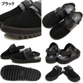 ロッキングシューズLockingShoesbyFootMonkeyフットモンキー1312SABOSANDALブラック/ブラウンスポーツサンダルサボサンダルスリッポンメンズシャークソールスエード2017秋冬新作【あす楽対応】