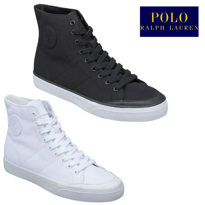 楽天市場 ポロ ラルフローレン スニーカー Polo Ralph Lauren Solomon Rc09 ラルフローレン ハイカット メンズ 正規品 キャンバス 送料無料 18秋冬新作 Minimonkey スニーカー ブーツ