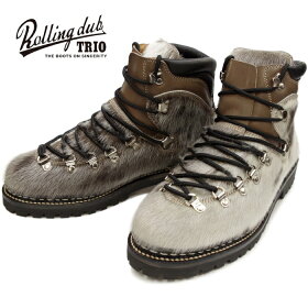 ローリングダブトリオROLLINGDUBTRIOADVENTURE2アドベンチャーシールヘアーアザラシMOUNTAINBOOTSマウンテンブーツワークブーツメンズブーツ毛皮ハラコレザー送料無料2017秋冬新作【交換片道送料無料】【あす楽対応】