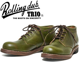 ROLLING DUB TRIO COUPEN HORSEHIDE GREEN ���[�����O�_�u�g���I �R�b�y�� �z�[�X�n�C�h�O���[�� �R�y�� �z�[�X���U�[ �n�v ���c ���[�N�u�[�c �����Y �u�[�c ���U�[ �{�v �~�b�h�J�b�g �I�b�N�X�t�H�[