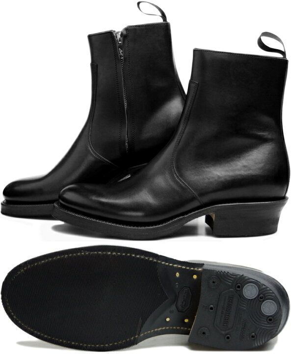 楽天市場】ROLLING DUB TRIO GLEANERS ZIP JAPAN BOX CALF 