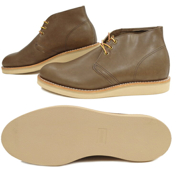楽天市場】○○ レッドウィング チャッカブーツ REDWING レッド 