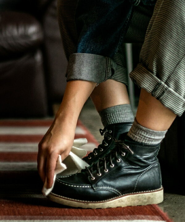 楽天市場】レッドウィング ブーツケアクロス 97195 RED WING BOOT CARE 